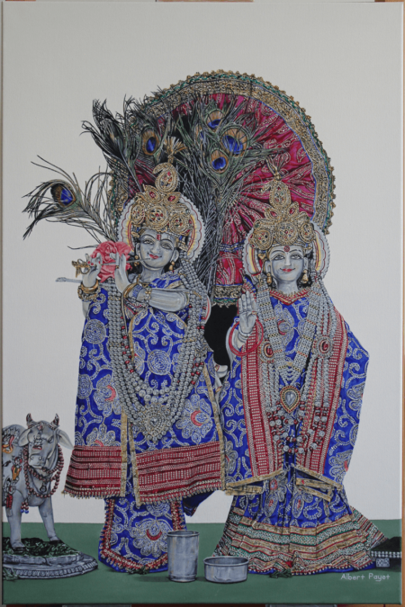 Radha Krishna Painting